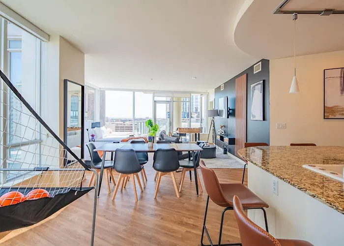 Prime Asu Area Balcony Pool Gym W&d Parking Phx Apartamento