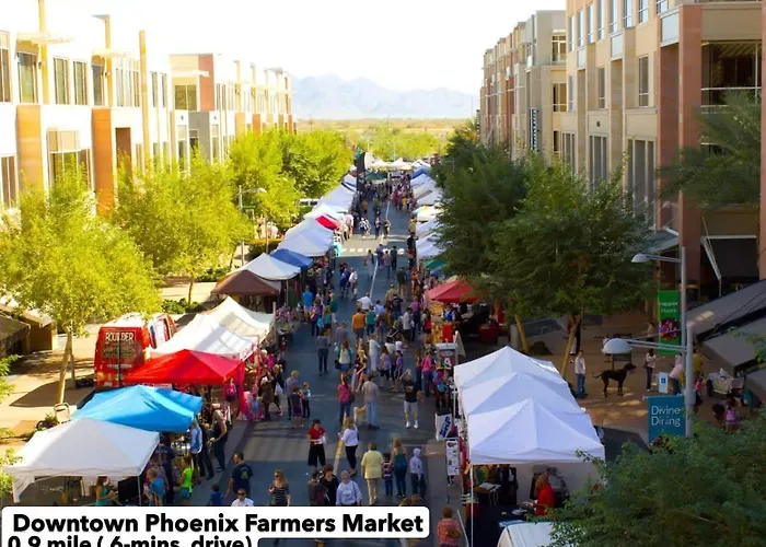 Prime Asu Area Balcony Pool Gym W&d Parking Phx Apartamento